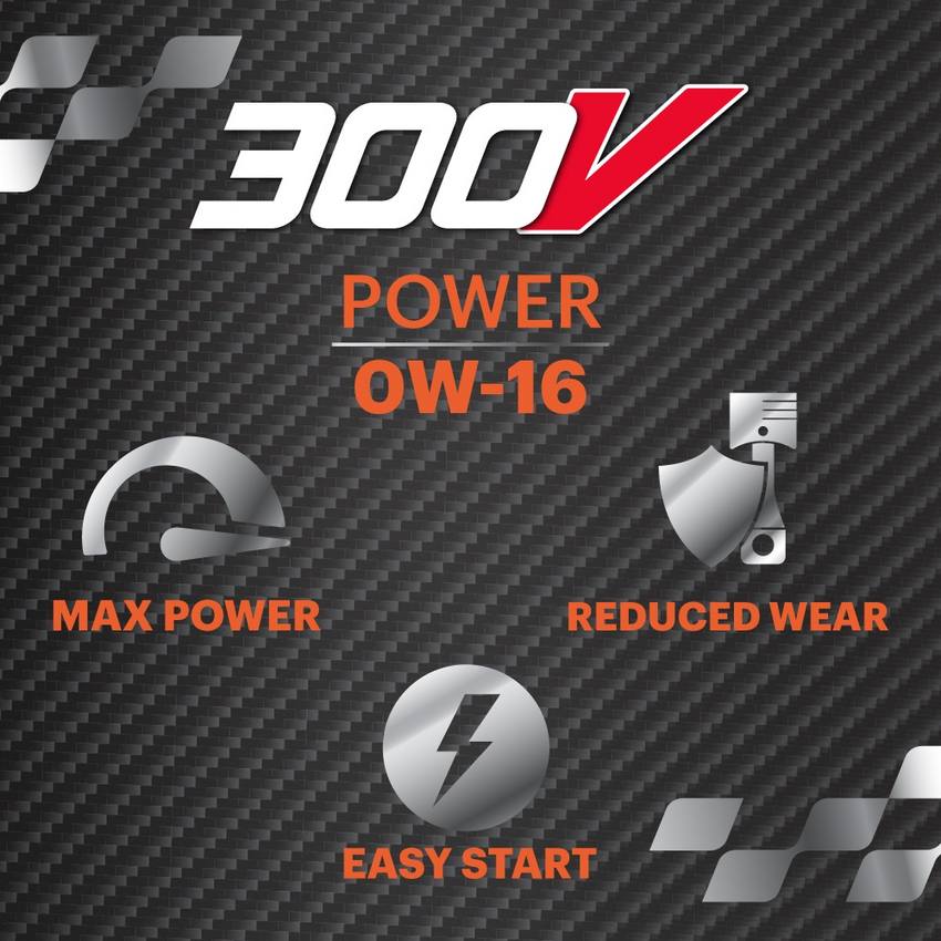 300V POWER 0W-16 Motor Oil